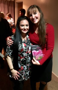 She has been a huge positive influence in my life. I was so honored to present her with a special signed copy.