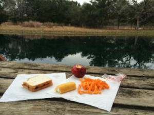 Picnic on the pier